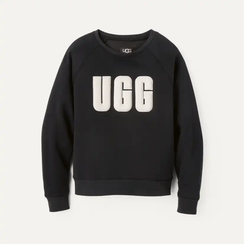 NEW 100% UGG Women's Madeline Fuzzy Logo Sweatshirt Soft